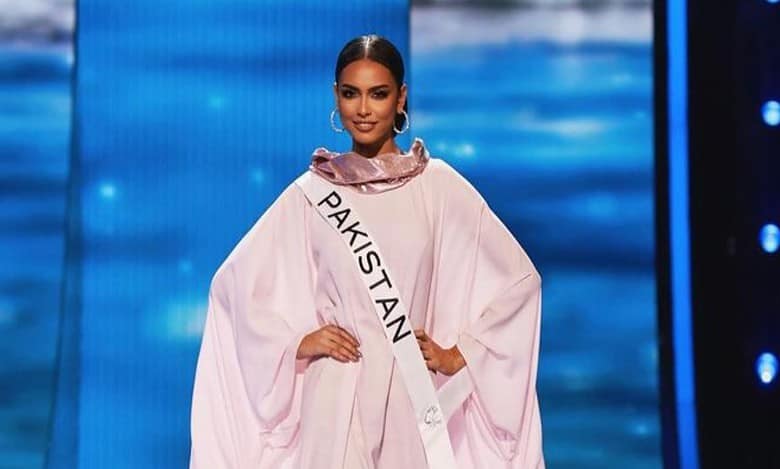 First Pakistani participant Erica Robin wears 'Burkini' at Miss Universe event