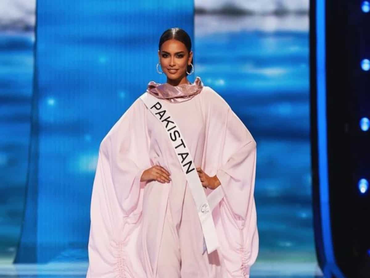 First Pakistani participant Erica Robin wears 'Burkini' at Miss Universe event