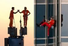 Watch: French 'spiderman' climbs Burj Khalifa