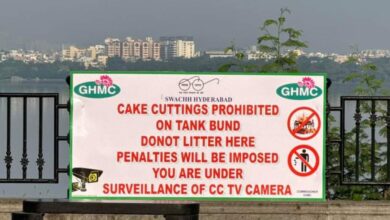 Hyderabad: GHMC prohibits cake cutting, litter on Tank Bund