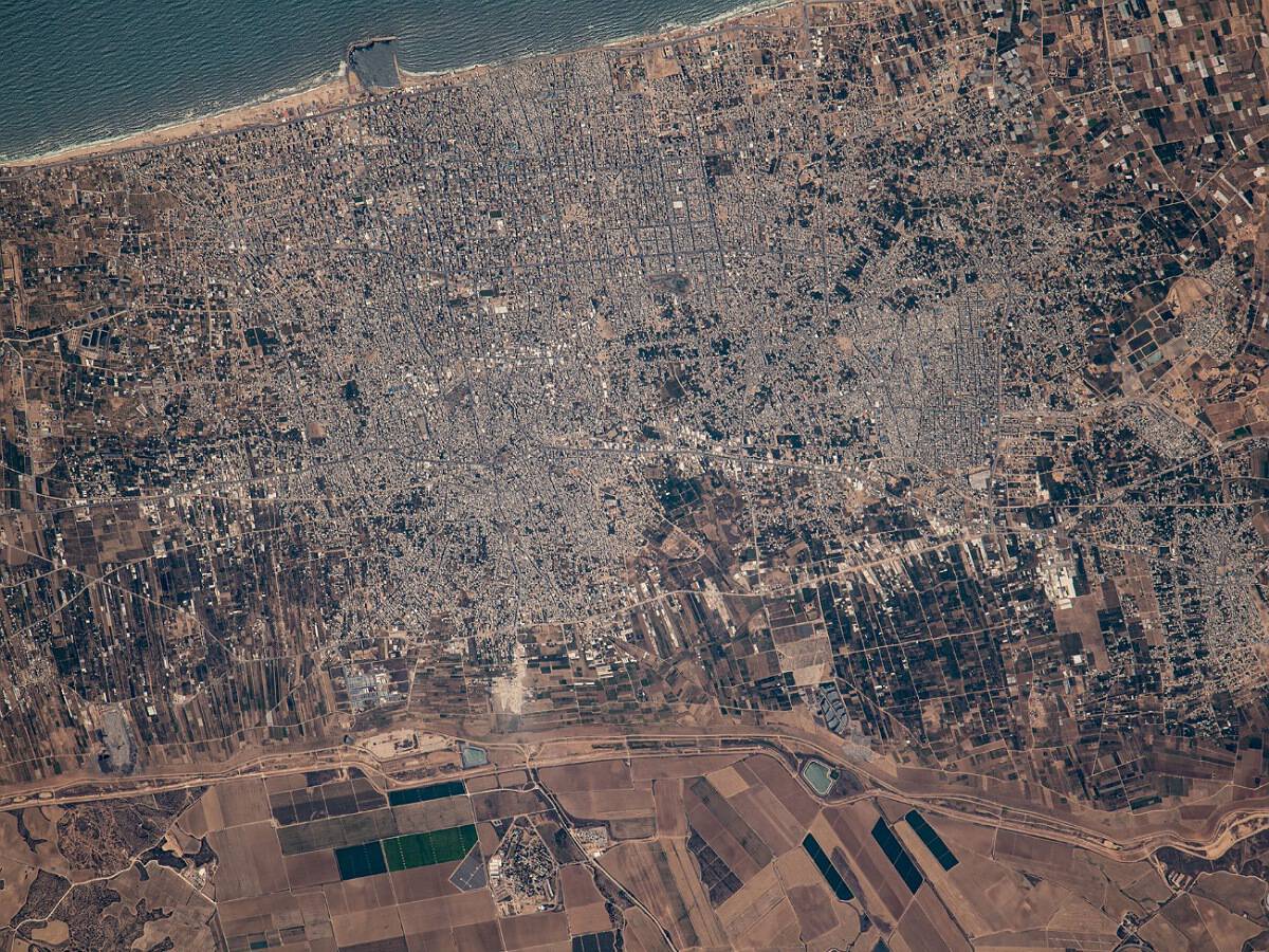 UAE astronaut Sultan AlNeyadi shares pictures of Gaza from space; wishes for peace