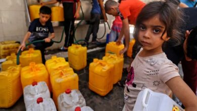 UNRWA suspends water sources in central, southern Gaza