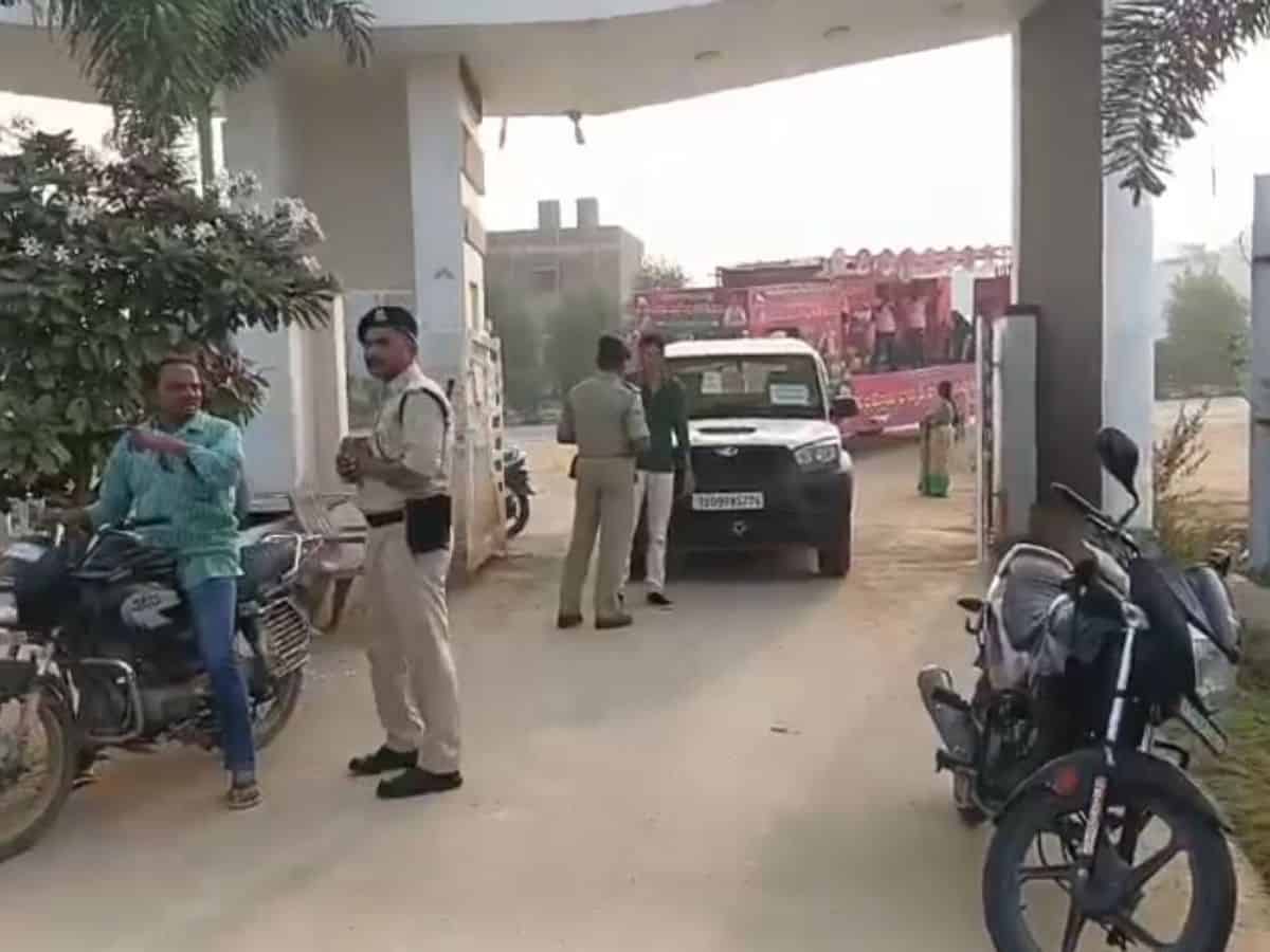 IT raids at Miryalaguda BRS MLA's house in Telangana