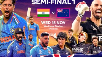 India and New zealand world cup