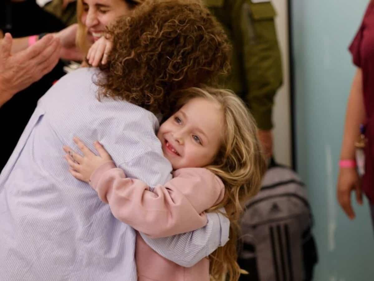 Emotional reunions as hostages released by Hamas meet their families in Israel
