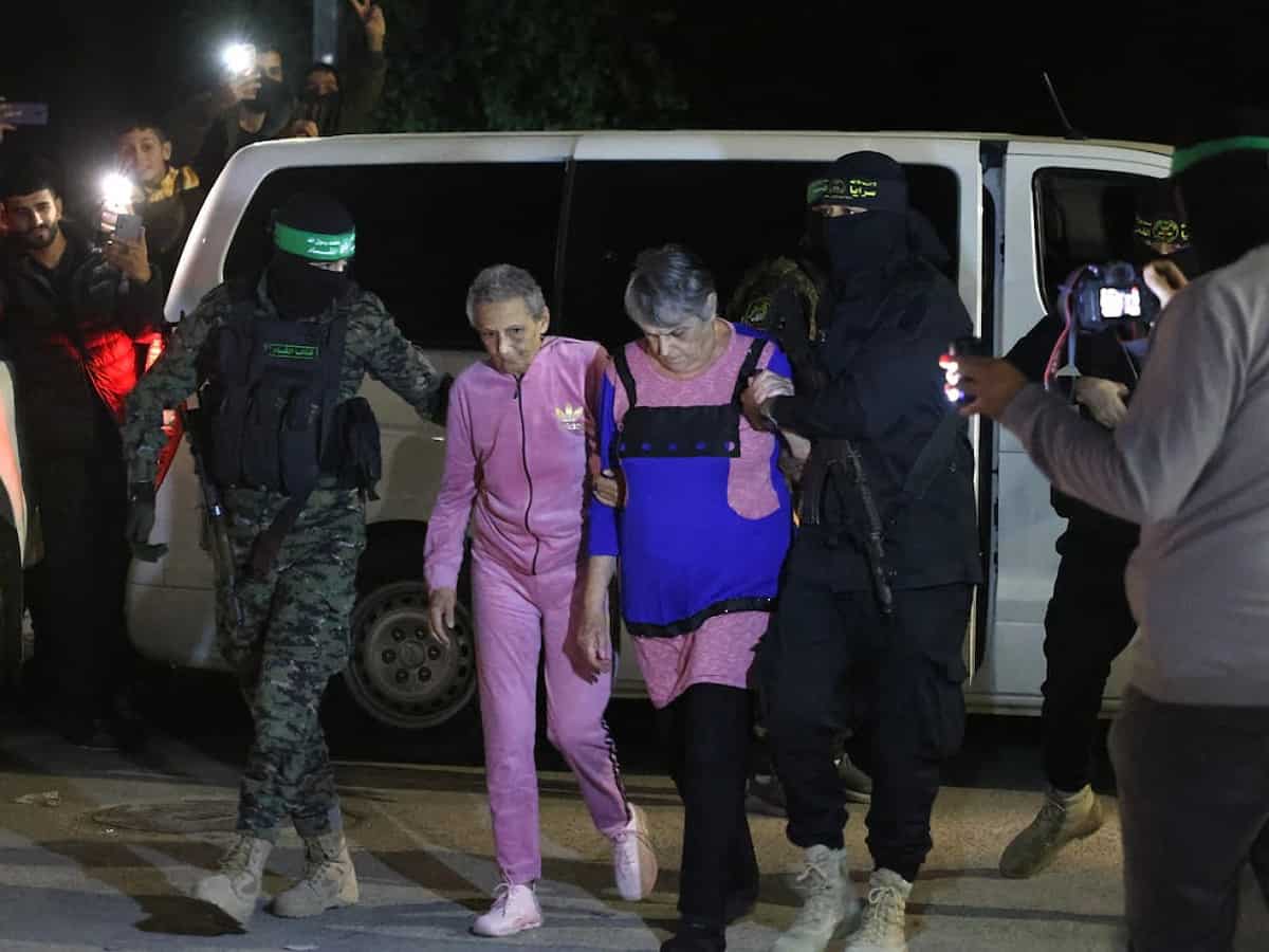Israel releases more 30 Palestinians; Hamas frees 12 hostages