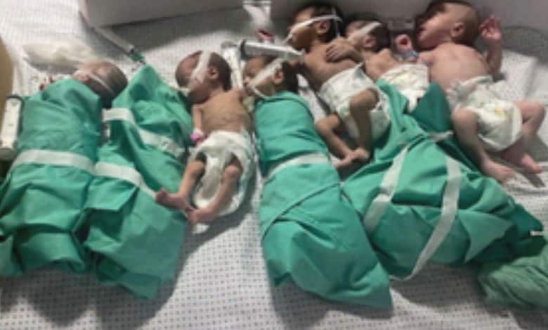 Israel's Attack on Gaza's Hospital, premature babies