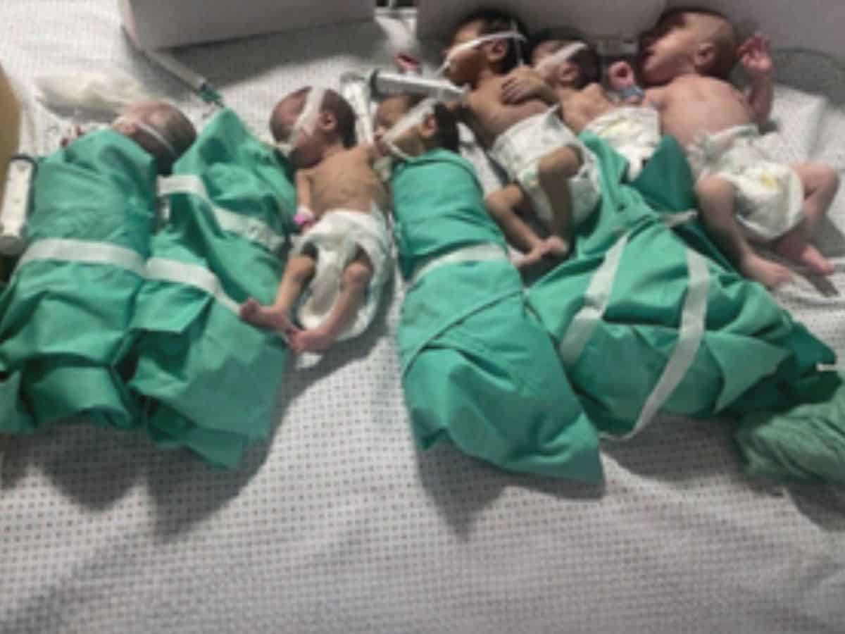 Israel's Attack on Gaza's Hospital, premature babies