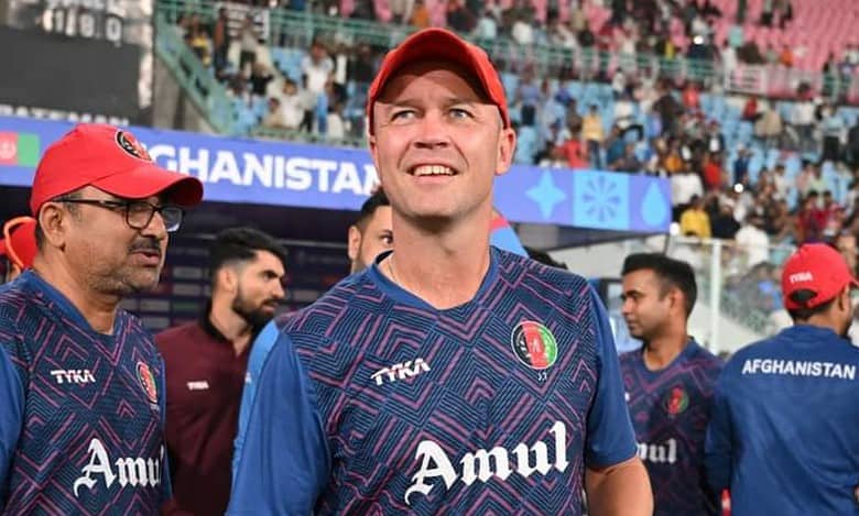 Afghanistan Head coach Jonathan Trott