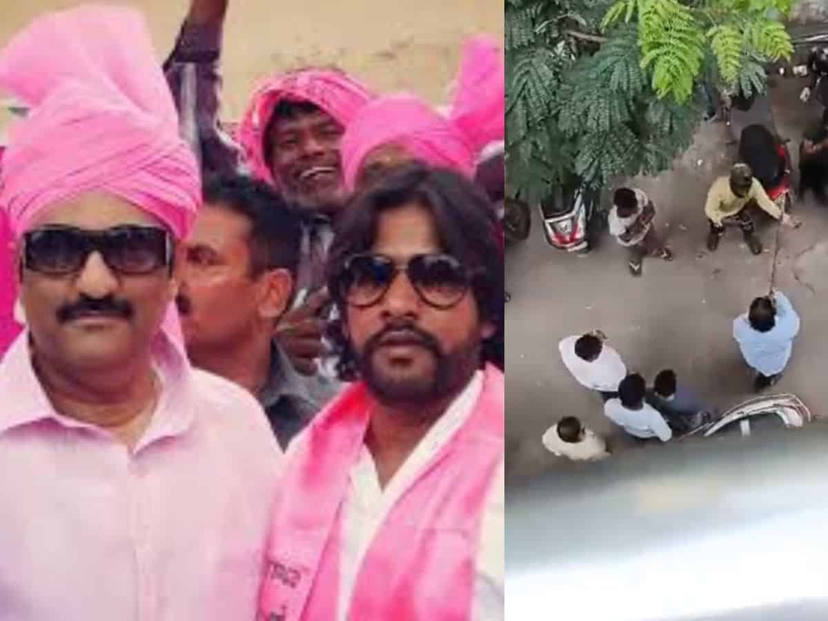 Hyderabad: Video of Jubilee Hills BRS MLA's cohort thrashing youth makes rounds