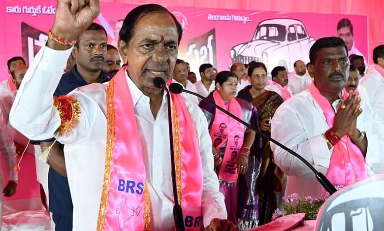 Congress leaders are seeking votes saying they will join BRS after winning: KCR