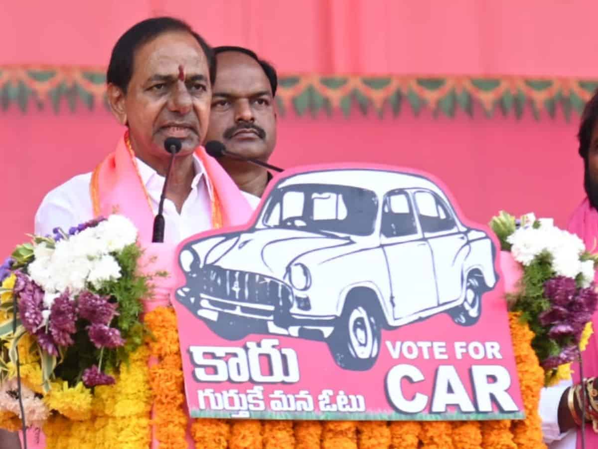 KCR vows special IT Park for Muslim youths in Hyderabad if BRS wins