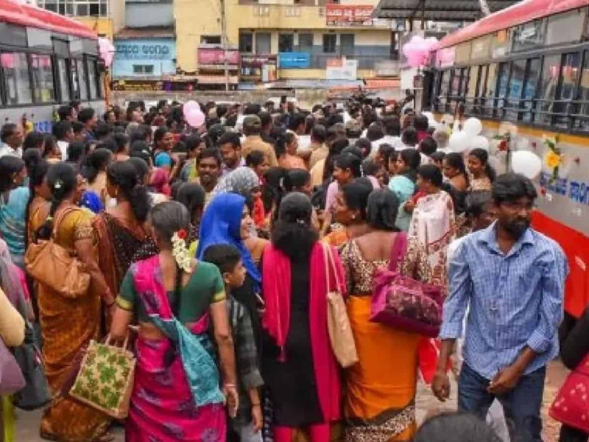 Karnataka: Women demand more buses as Shakti scheme strains KSRTC