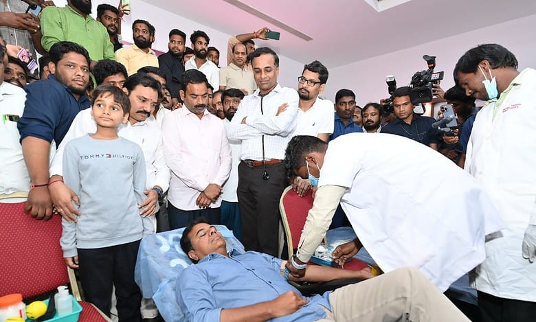 Hyderabad: BRS holds 'Deeksha Divas', 'no poll violation' says KTR