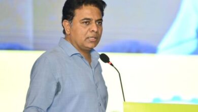 KTR pauses speech during Azaan in Sangareddy