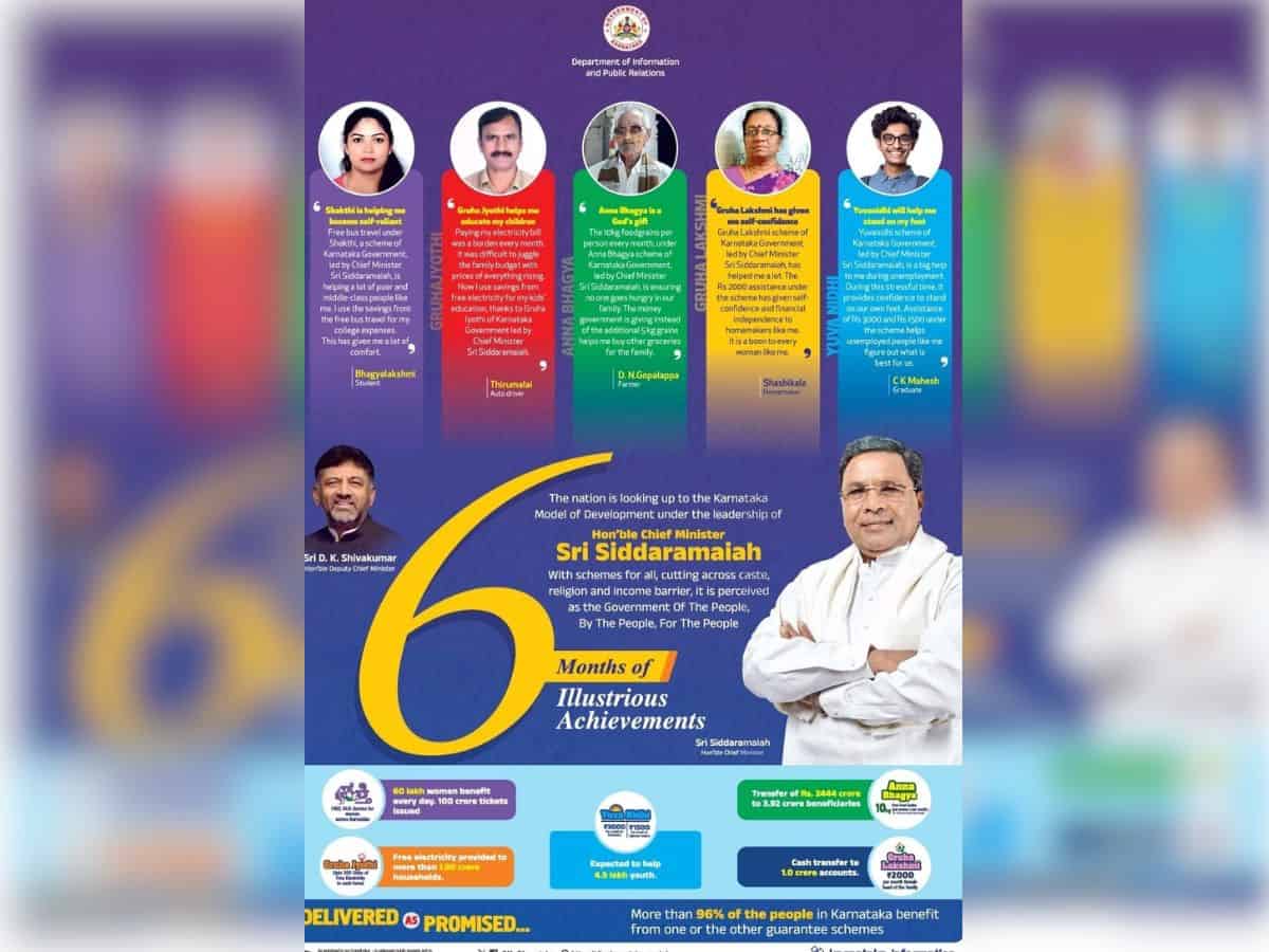 Karnataka Congress govt giving ads in Telangana to influence polls: BJP