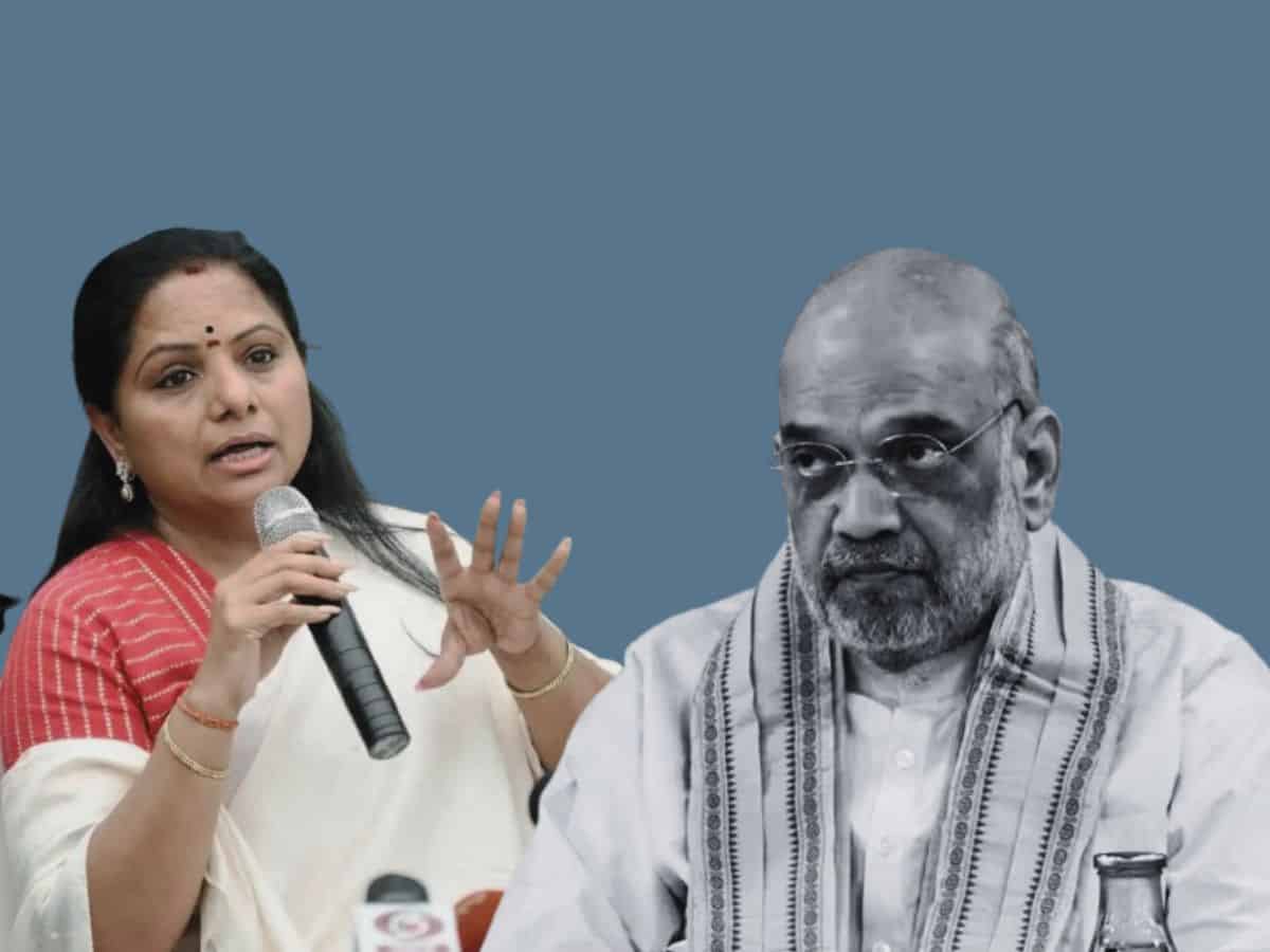 Amit Shah means 'Abaddala Shah' (king of lies): Says Kavitha