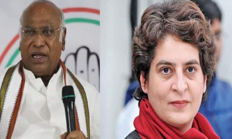 Telangana polls: Kharge and Priyanka to address 4 rallies today