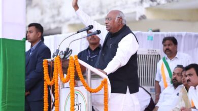 Mallikarjun Kharge in Chattisgarh