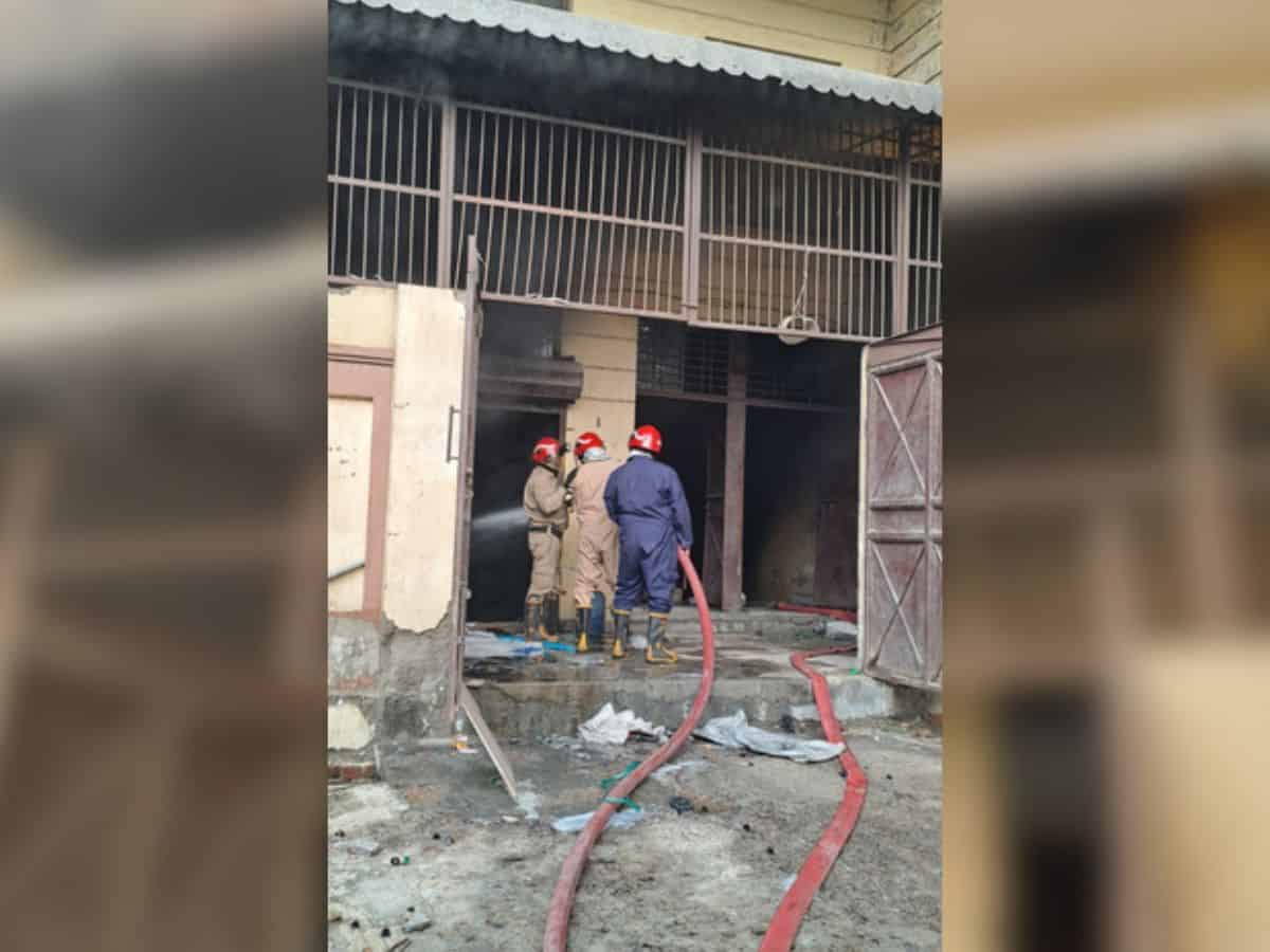 Massive Fire in Delhi factory