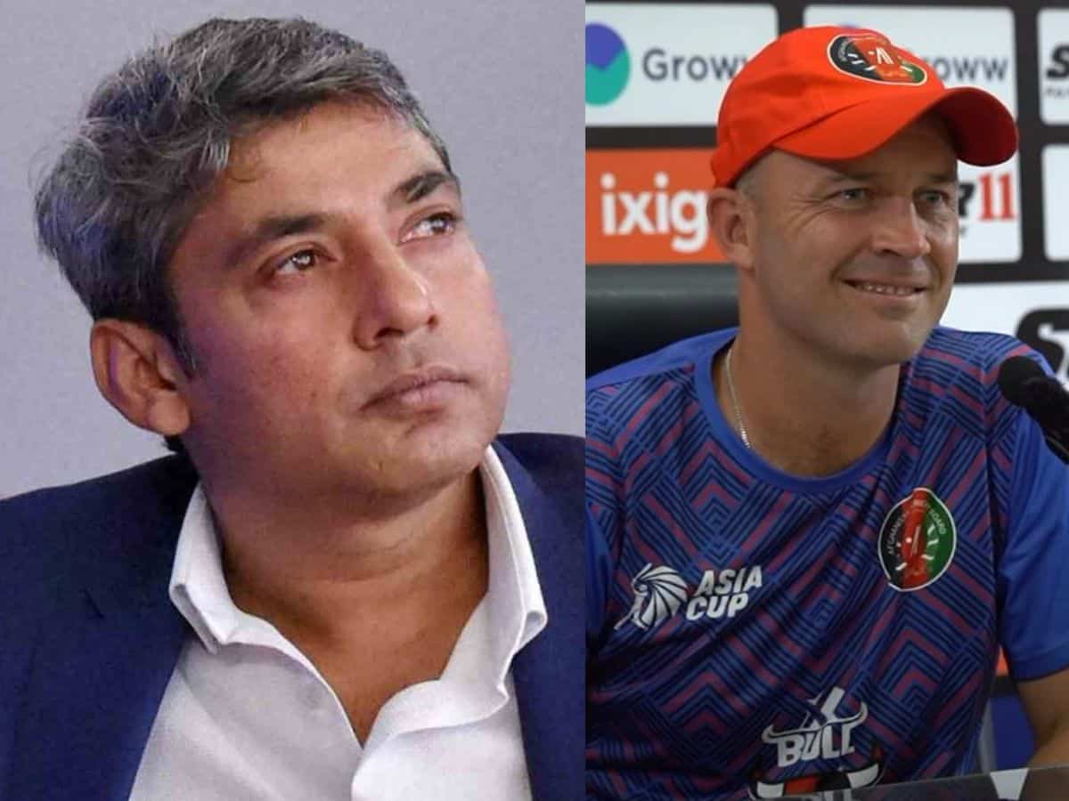 Mentor Ajay Jadeja and Head coach jonathan trott