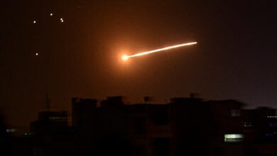 Israeli attack targets military positions near Syrian capital