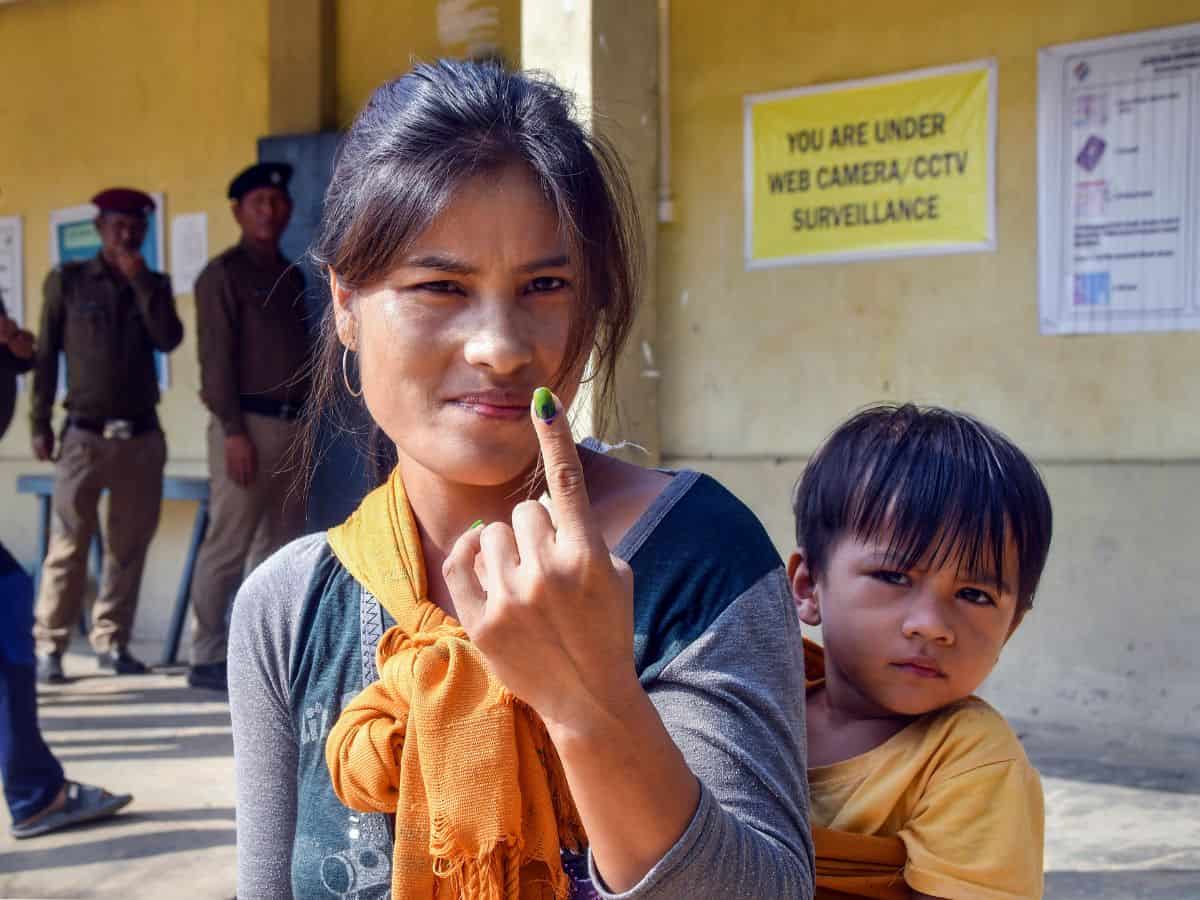 Over 75% voters cast ballot in Mizoram Assembly elections