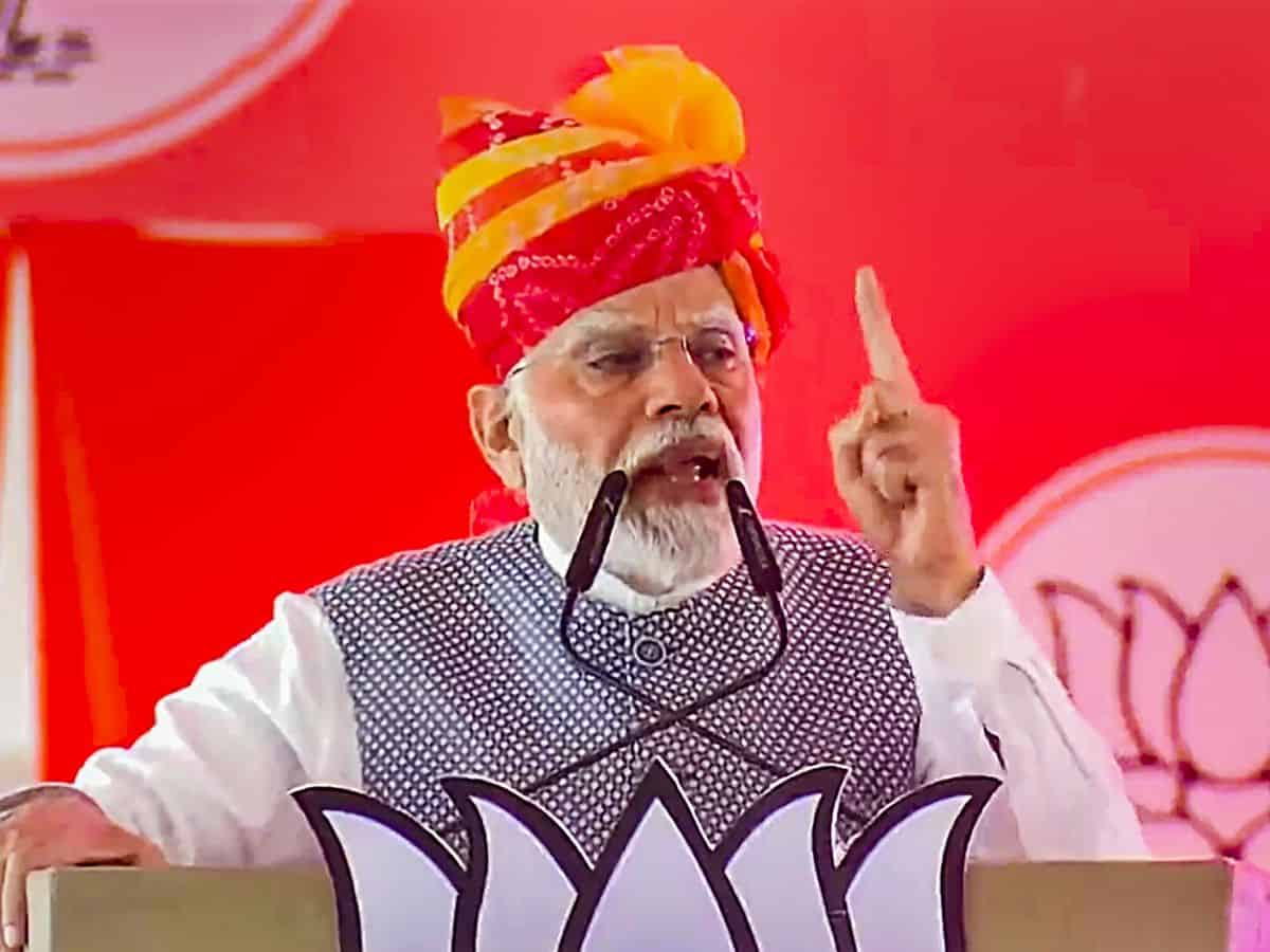 Congress seeks EC action against PM, accuses him of 'hate speech' in Raj