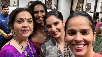 Nita Ambani, Sania Mirza, Ram Charan & others meet in Hyderabad