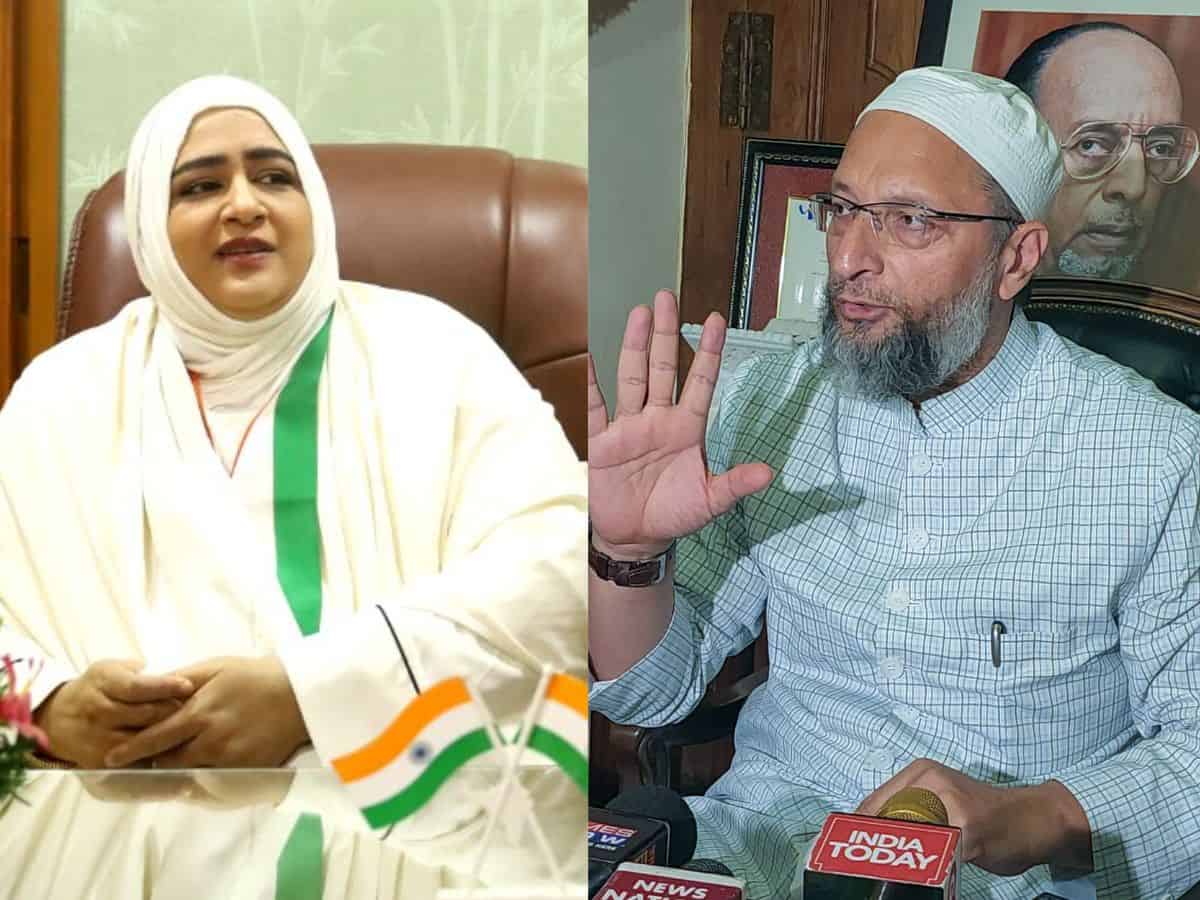 Hyderabad: Nowhera Shaik to challenge Asaduddin Owaisi in 2024?