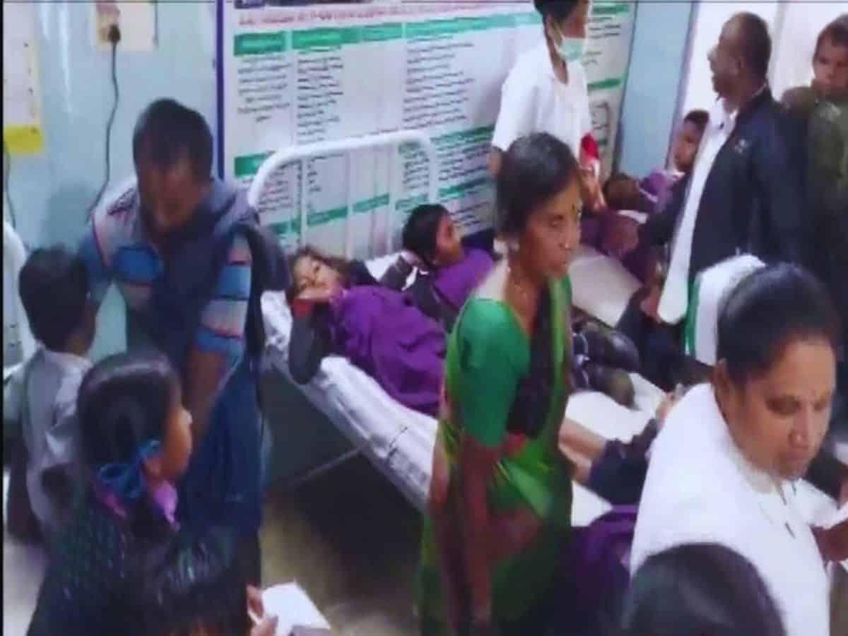 Andhra Pradesh: Over 15 govt school students fall ill after mid-day meal