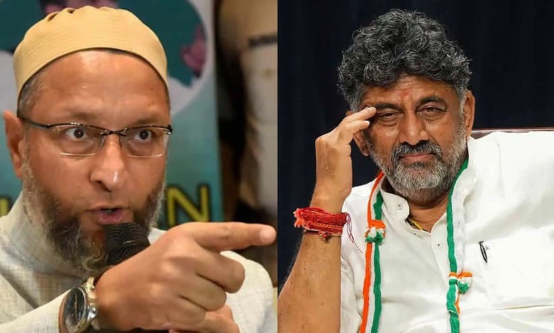 Owaisi slams Shivakumar for ‘can’t make IT Park for Muslims’ remark