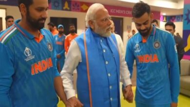 Watch: PM Modi consoles Indian cricket team in dressing room after WC loss