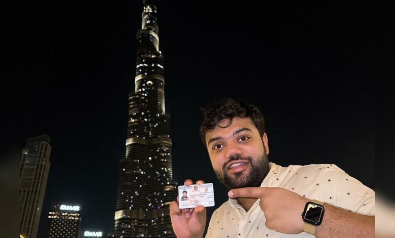 Pakistani YouTuber Ducky Bhai honoured with UAE’s golden visa