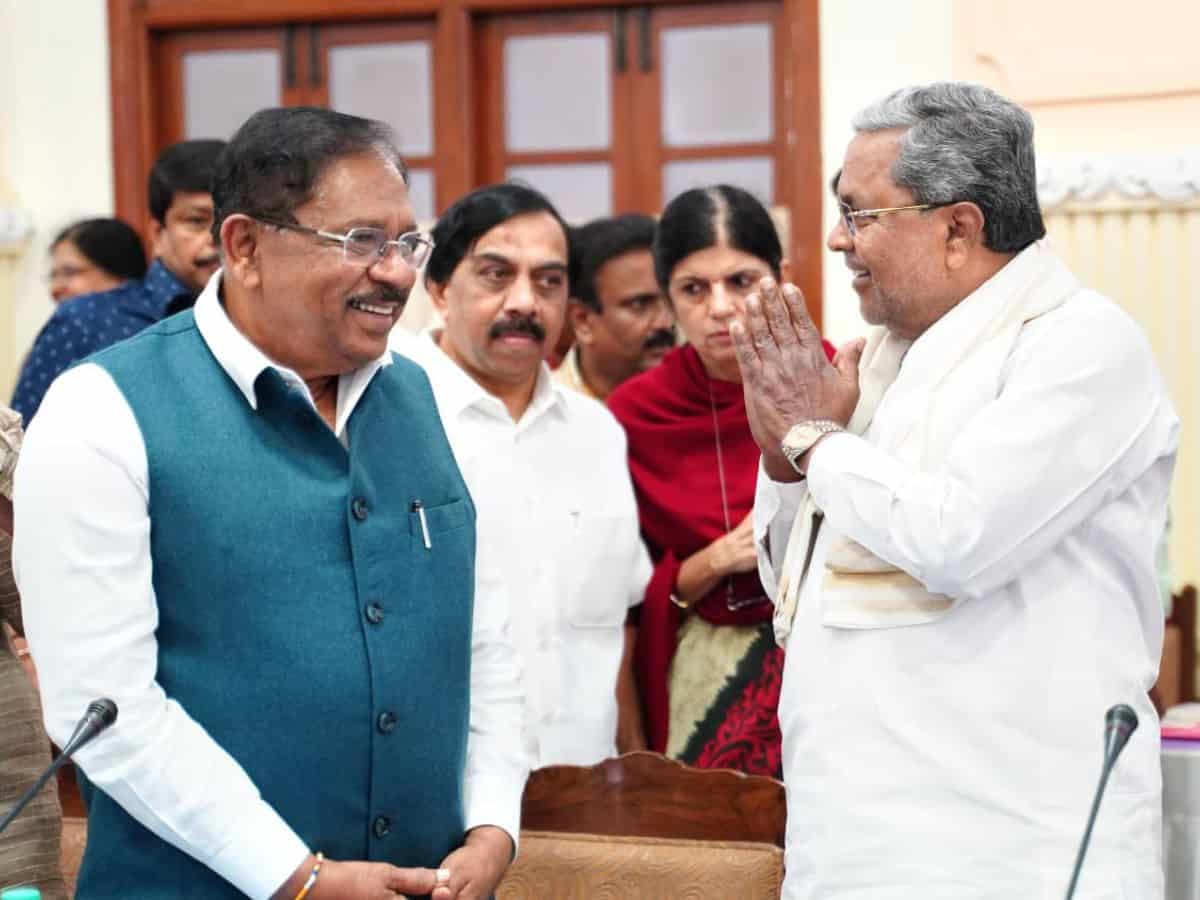 Karnataka HM Parameshwara expresses desire for CM chair