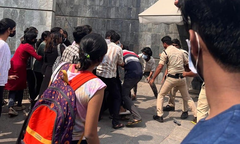 Hyderabad: Police action on EFLU students amid ongoing protest