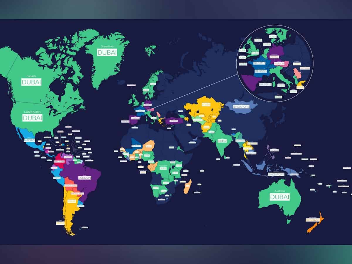 Popular cities in world people want to move most; Dubai tops list