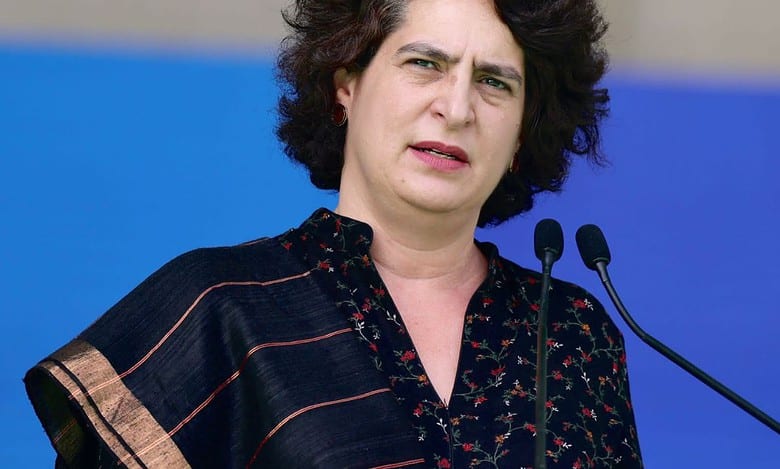 Priyanka slams UPs BJP govt for demolishing homes of innocents