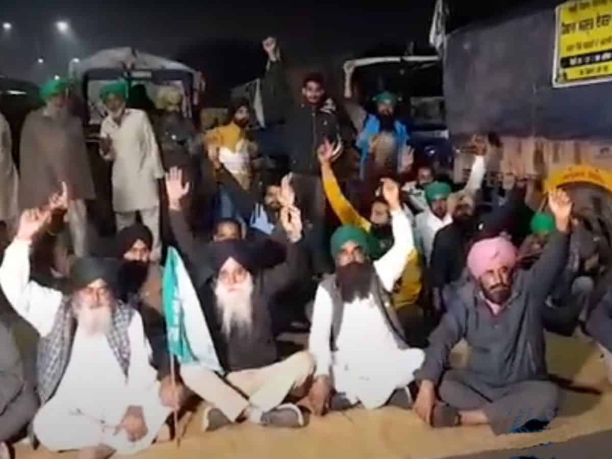 Delhi-like stir by farmers begins at Chandigarh borders