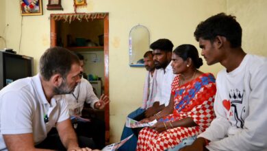 Video: Rahul's interaction with Telangana family hit by farmer suicide goes viral