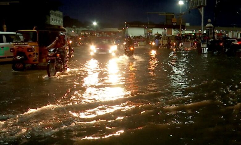 Rainfall in Hyderabad