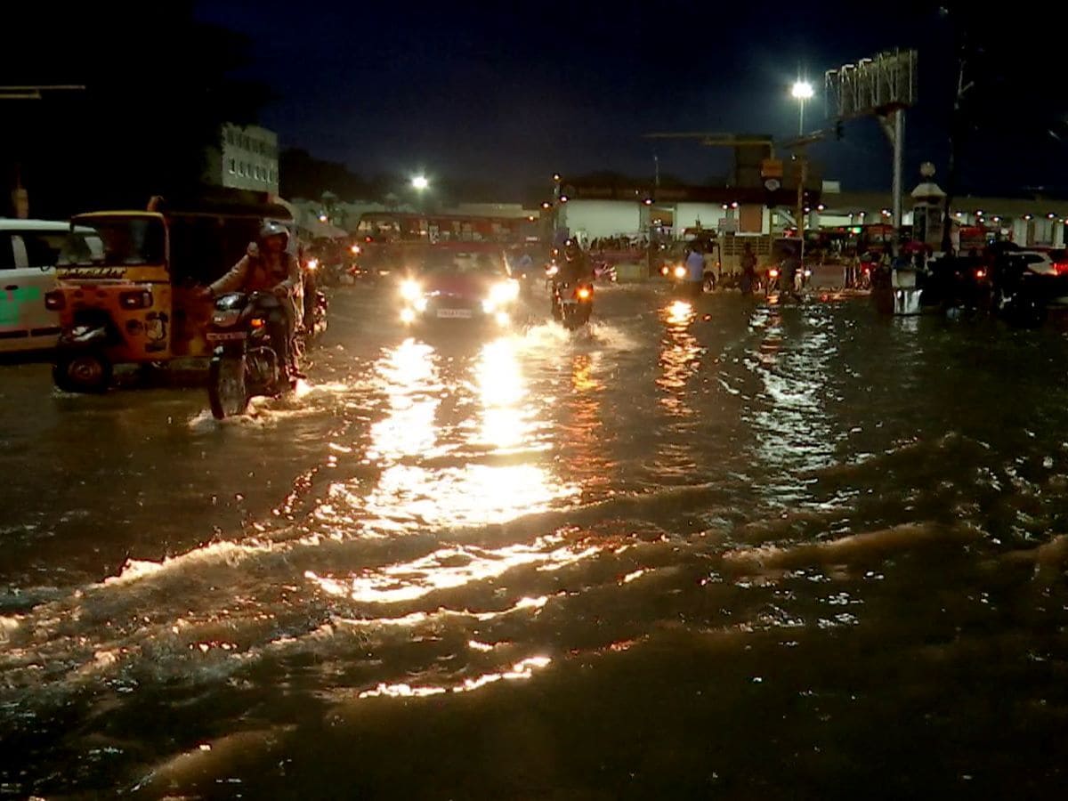 Rainfall in Hyderabad