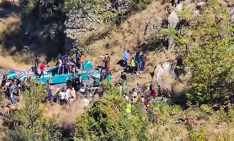 Atleast 36 killed, 19 hurt as bus falls into gorge in J&K's doda