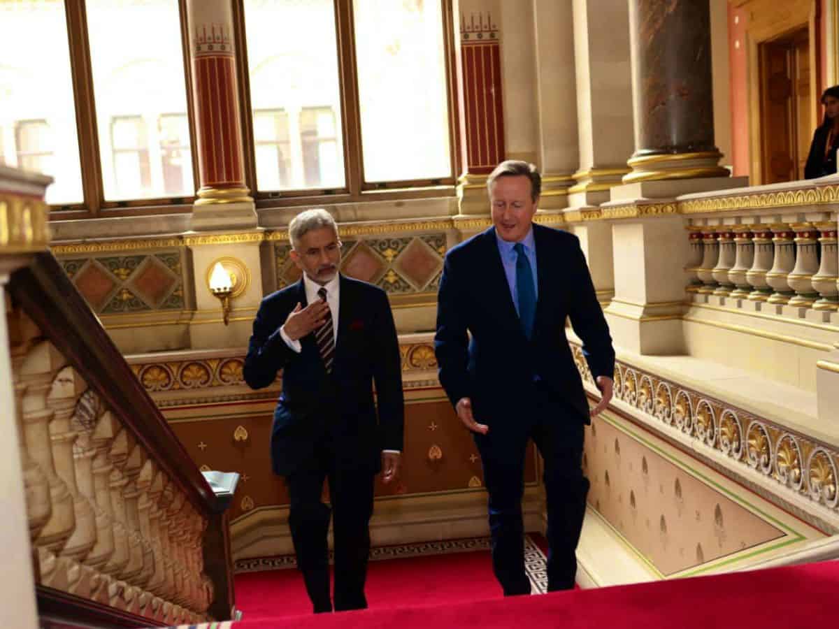 S jaishankar and UK secretary David Cameron