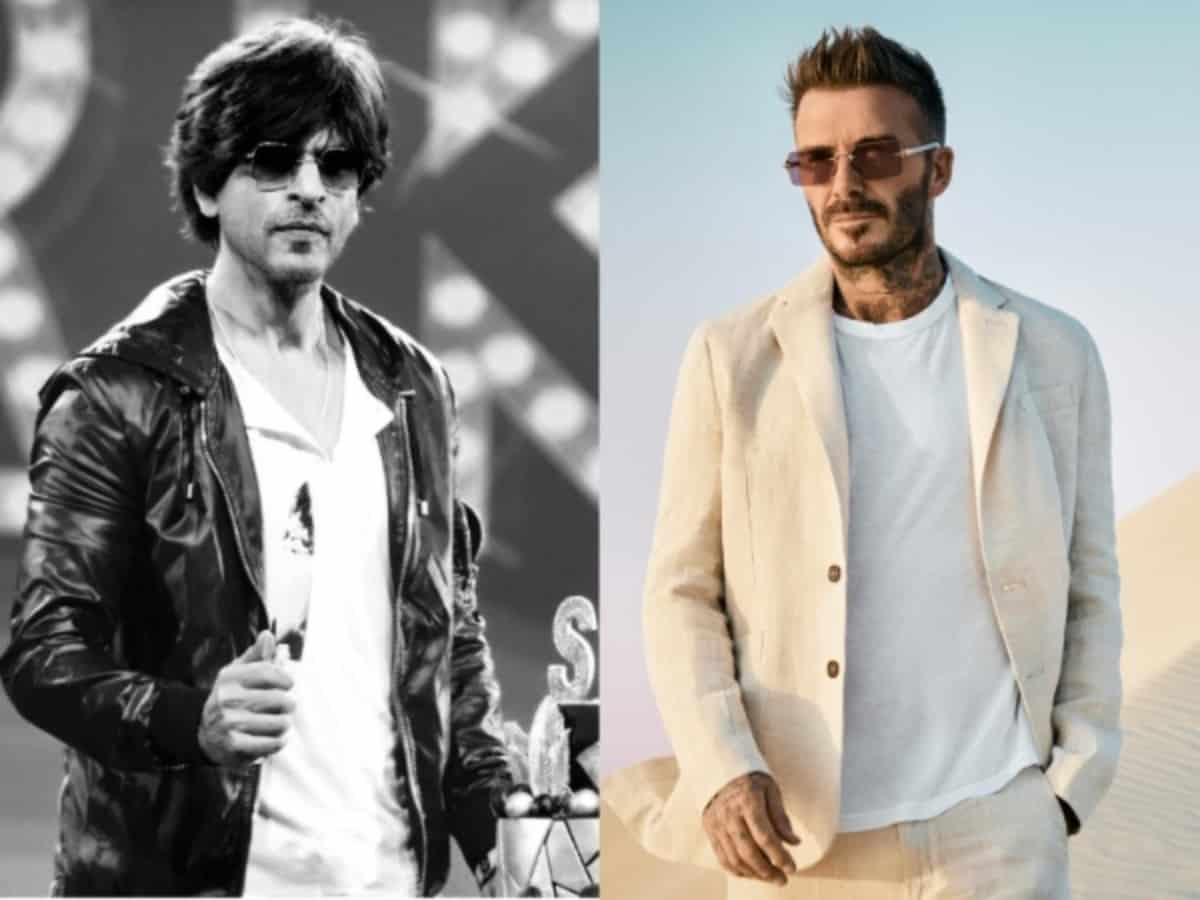 Shah Rukh Khan hosts private party for David Beckham at Mannat