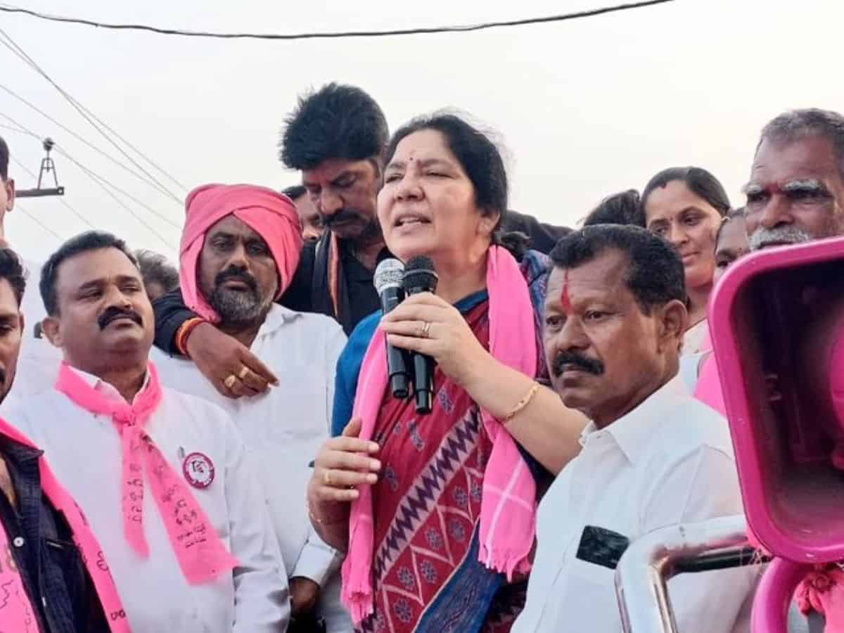 Telangana minister Satyavathi Rathod booked for allegedly bribing voters