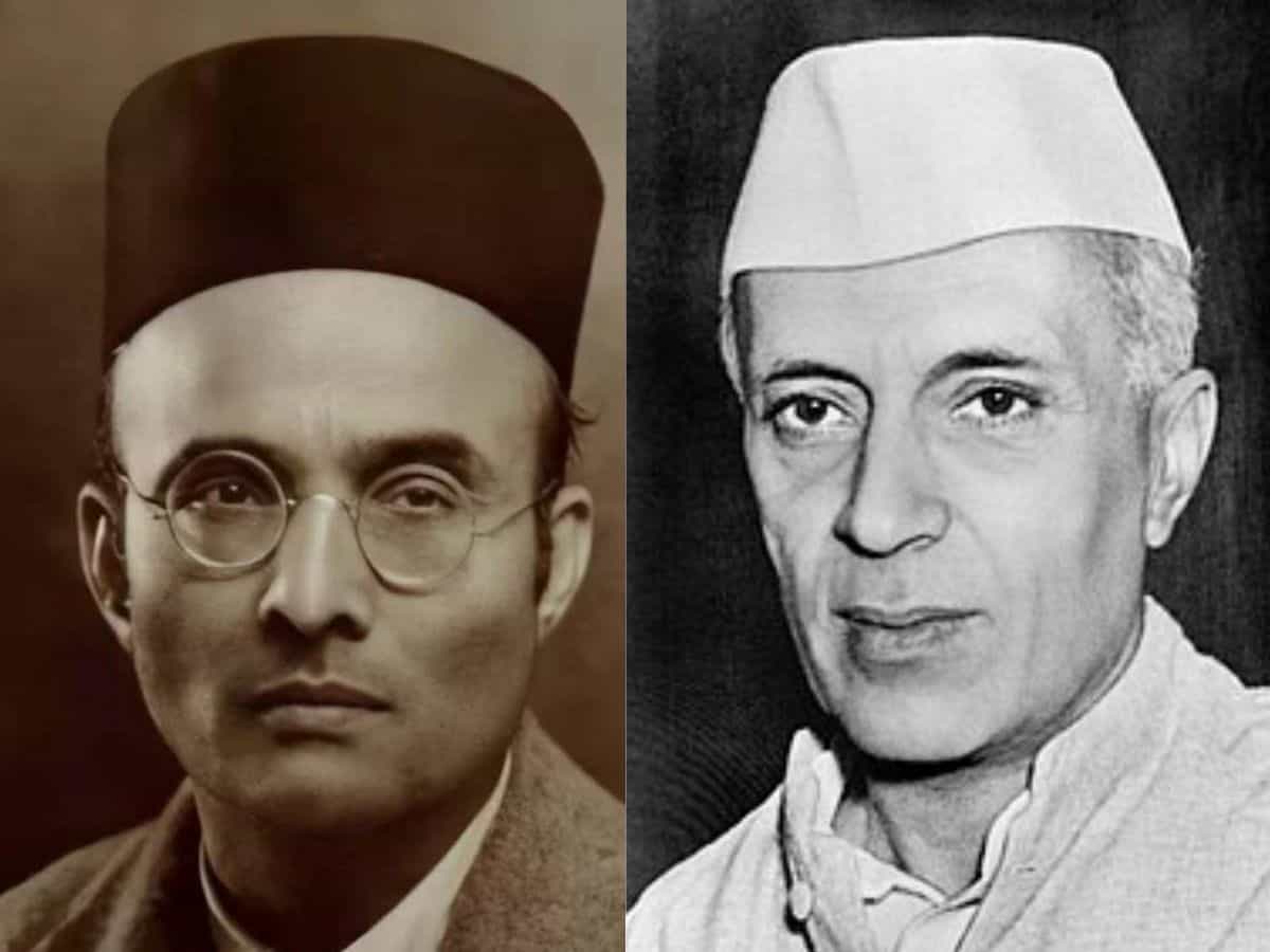 Savarkar vs Nehru photo row in Karnataka; BJP warns of protest