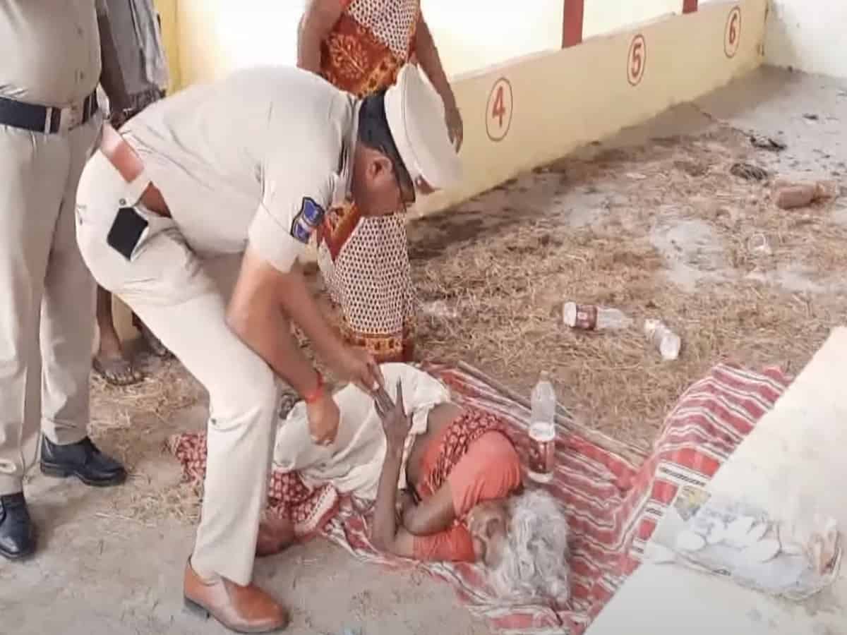 Telangana: Elderly women found abandoned in crematorium; son guilty