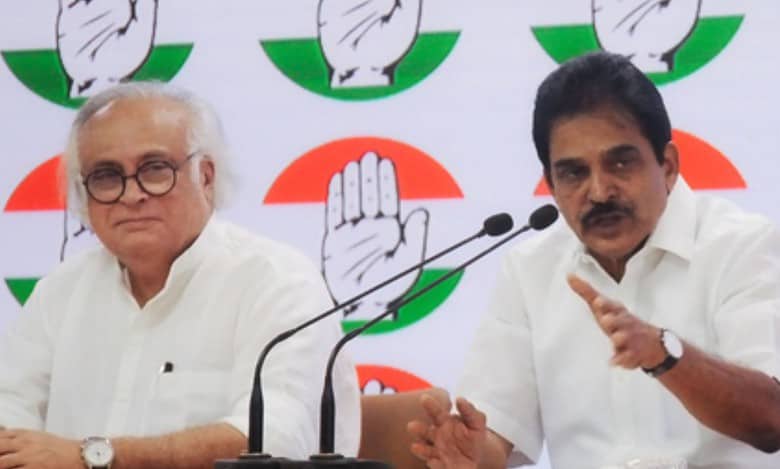 Senior Congress leaders Jairam Ramesh and K.C. Venugopal