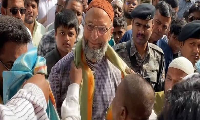 Telangana polls: Asaduddin Owaisi starts door-to-door campaign in Hyderabad